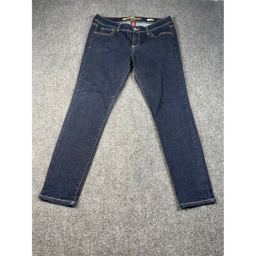 Arizona Jeans Super Skinny Dark Wash Denim Jeans Women's Size 9 Short